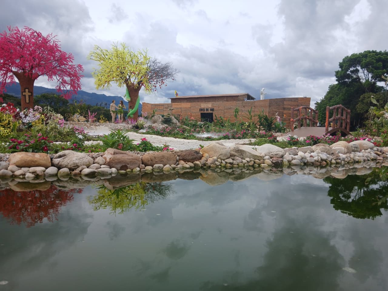 Vista frontal del Arca de Noé